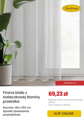 Dzień Babci i Dziadka - gazetka promocyjna Eurofirany | Do -40% na firany od środy 14.01 do wtorku 20.01 - strona 5