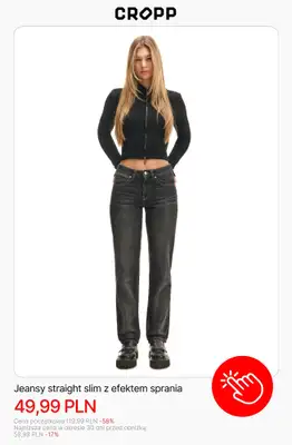 Cropp - gazetka promocyjna Jeansy dla niej w supercenach! od wtorku 13.01  - strona 4