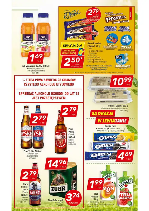 LEWIATAN - gazetka promocyjna Mamy TO w Lewiatanie – woj. małopolskie od czwartku 15.01 do środy 21.01 - strona 5