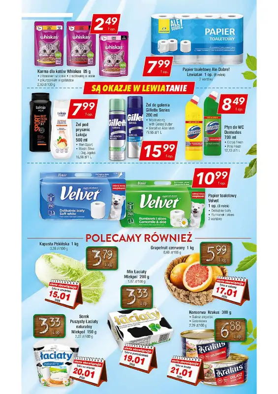 LEWIATAN - gazetka promocyjna Mamy TO w Lewiatanie – woj. małopolskie od czwartku 15.01 do środy 21.01 - strona 7