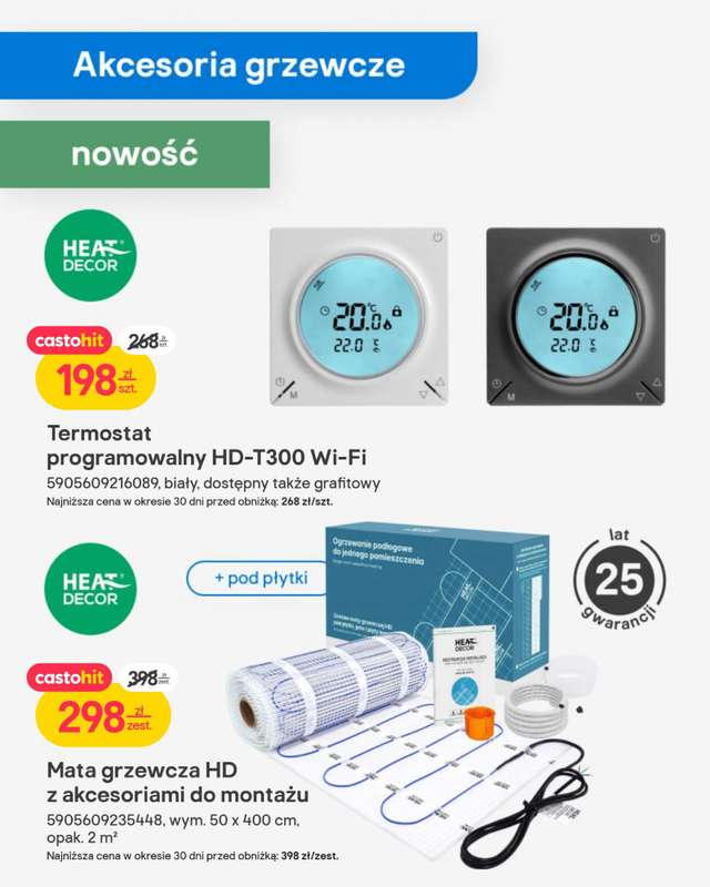 Castorama - gazetka promocyjna Ogrzewanie od środy 14.01 do soboty 31.01 - strona 7