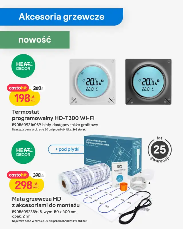Castorama - gazetka promocyjna Ogrzewanie od środy 14.01 do soboty 31.01 - strona 7