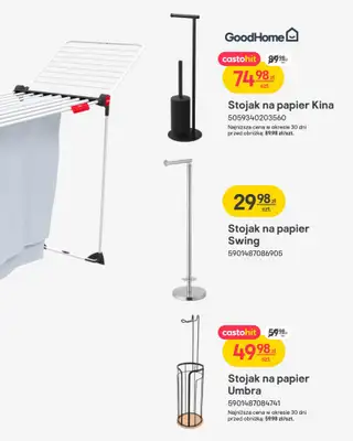 Castorama - gazetka promocyjna Wyposażenie łazienki od środy 14.01 do soboty 31.01 - strona 17