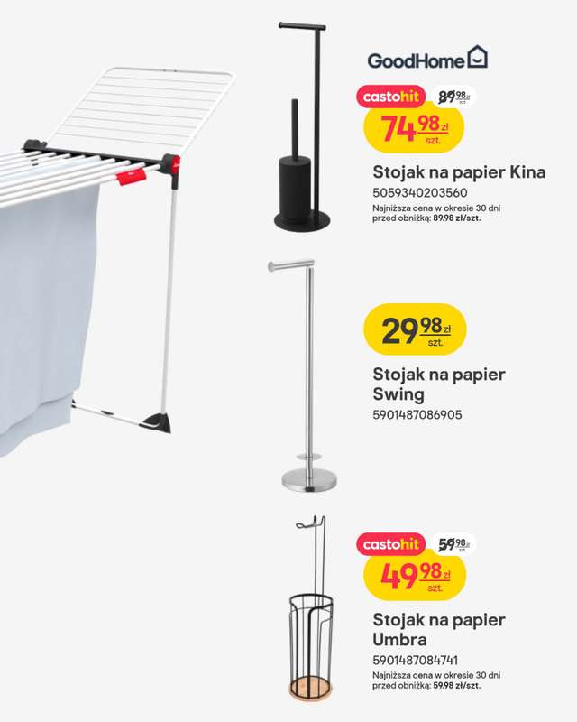 Castorama - gazetka promocyjna Wyposażenie łazienki od środy 14.01 do soboty 31.01 - strona 17