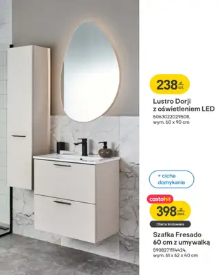 Castorama - gazetka promocyjna Wyposażenie łazienki od środy 14.01 do soboty 31.01 - strona 4