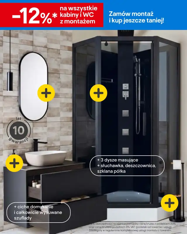 Castorama - gazetka promocyjna Wyposażenie łazienki od środy 14.01 do soboty 31.01 - strona 5