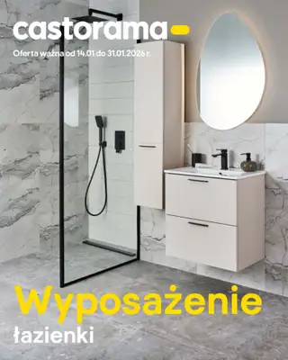 Castorama - gazetka promocyjna Wyposażenie łazienki od środy 14.01 do soboty 31.01