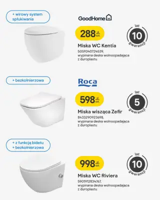 Castorama - gazetka promocyjna Wyposażenie łazienki od środy 14.01 do soboty 31.01 - strona 15