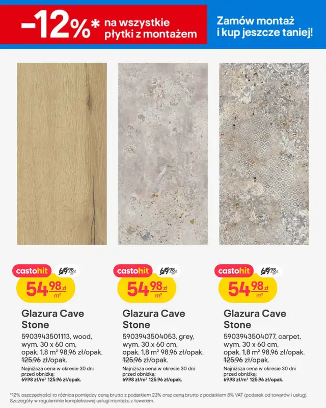 Castorama - gazetka promocyjna Podłogi i drzwi od środy 14.01 do soboty 31.01 - strona 8