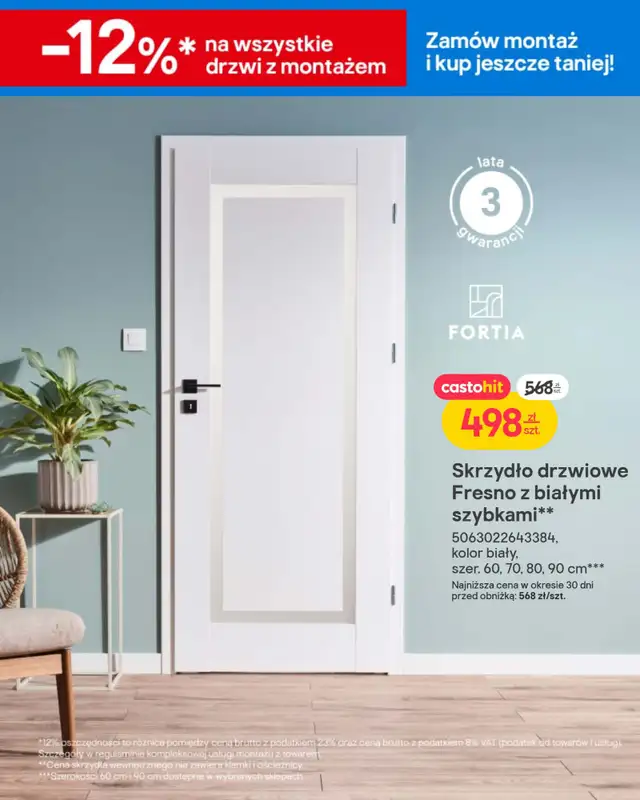 Castorama - gazetka promocyjna Podłogi i drzwi od środy 14.01 do soboty 31.01 - strona 20
