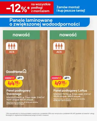 Castorama - gazetka promocyjna Podłogi i drzwi od środy 14.01 do soboty 31.01 - strona 13
