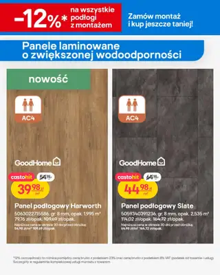 Castorama - gazetka promocyjna Podłogi i drzwi od środy 14.01 do soboty 31.01 - strona 12