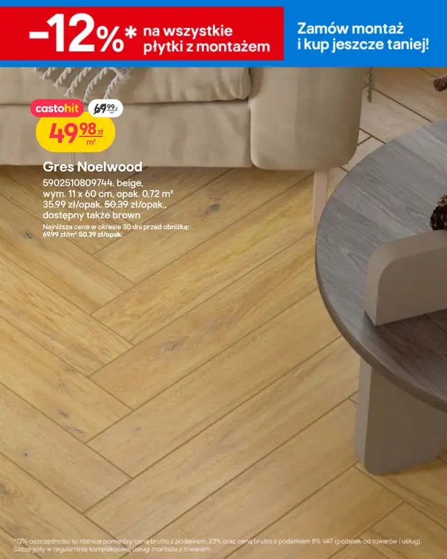 Castorama - gazetka promocyjna Podłogi i drzwi od środy 14.01 do soboty 31.01 - strona 4