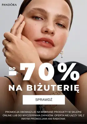Dzień Babci i Dziadka - gazetka promocyjna Pandora | Do -70% na biżuterię od środy 14.01 