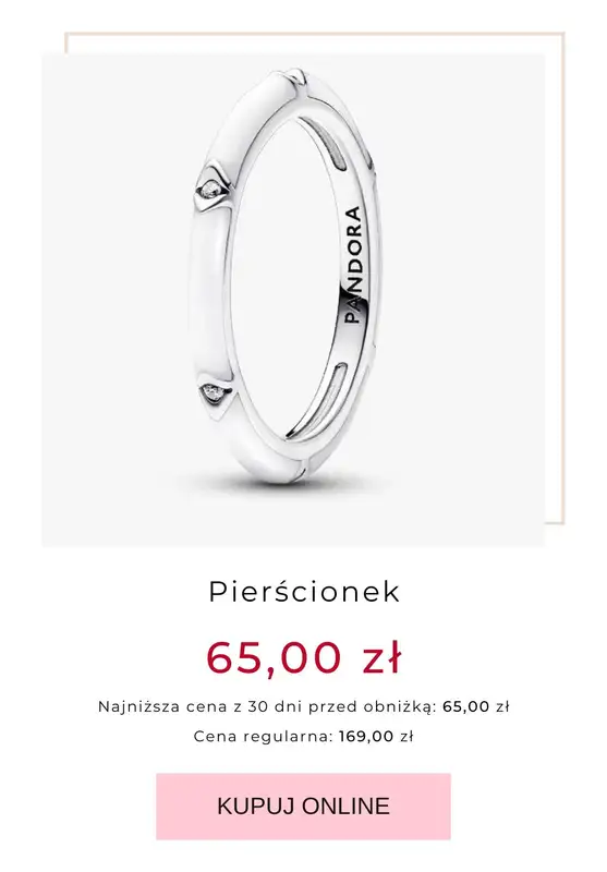 Dzień Babci i Dziadka - gazetka promocyjna Pandora | Do -70% na biżuterię od środy 14.01  - strona 3