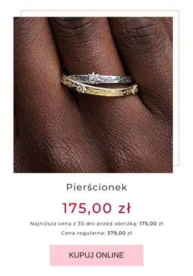 Dzień Babci i Dziadka - gazetka promocyjna Pandora | Do -70% na biżuterię od środy 14.01  - strona 6