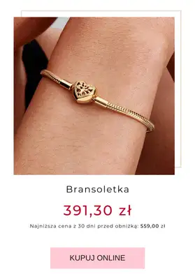 Dzień Babci i Dziadka - gazetka promocyjna Pandora | Do -70% na biżuterię od środy 14.01  - strona 8