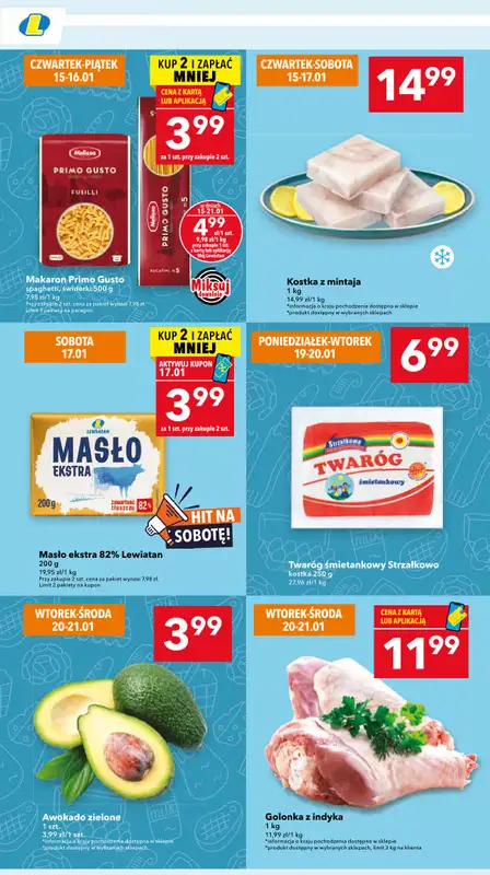 LEWIATAN - gazetka promocyjna Mamy TO w Lewiatanie – woj. mazowieckie od czwartku 15.01 do środy 21.01 - strona 3