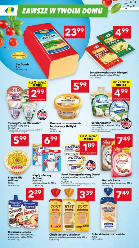 LEWIATAN - gazetka promocyjna Mamy TO w Lewiatanie – woj. mazowieckie od czwartku 15.01 do środy 21.01 - strona 4