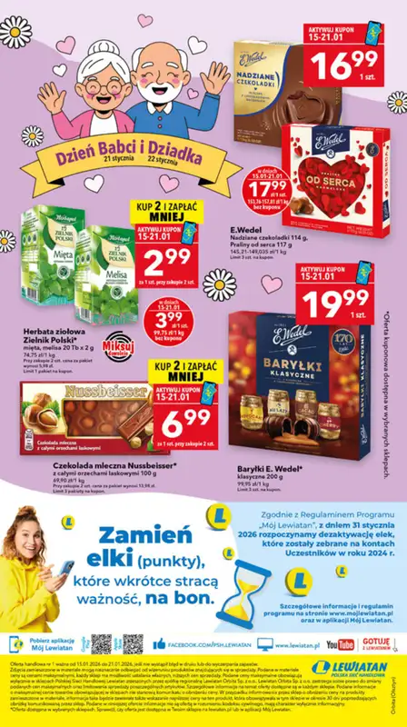 LEWIATAN - gazetka promocyjna Mamy TO w Lewiatanie – Olsztyn od czwartku 15.01 do środy 21.01 - strona 8