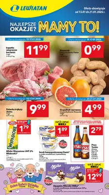 LEWIATAN - gazetka promocyjna Mamy TO w Lewiatanie – woj. opolskie i dolnośląskie od czwartku 15.01 do środy 21.01
