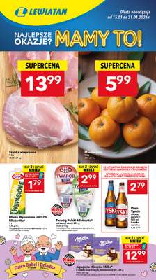 LEWIATAN - gazetka promocyjna Mamy TO w Lewiatanie – woj. podkarpackie od czwartku 15.01 do środy 21.01