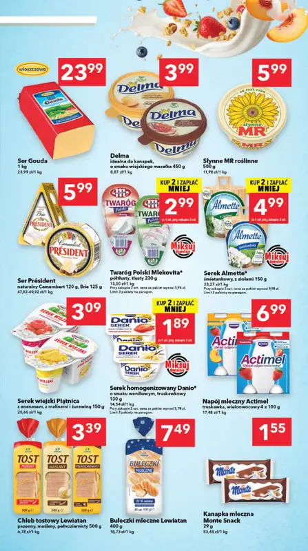 LEWIATAN - gazetka promocyjna Mamy TO w Lewiatanie – woj. podlaskie od czwartku 15.01 do środy 21.01 - strona 3