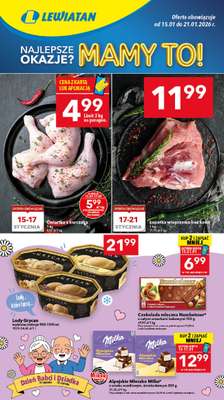 LEWIATAN - gazetka promocyjna Mamy TO w Lewiatanie – Północ od czwartku 15.01 do środy 21.01