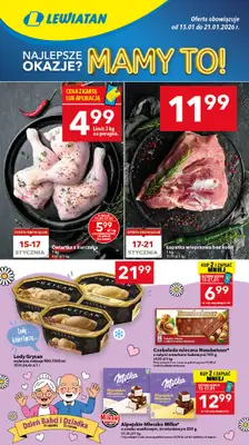 LEWIATAN - gazetka promocyjna Mamy TO w Lewiatanie – Północ od czwartku 15.01 do środy 21.01