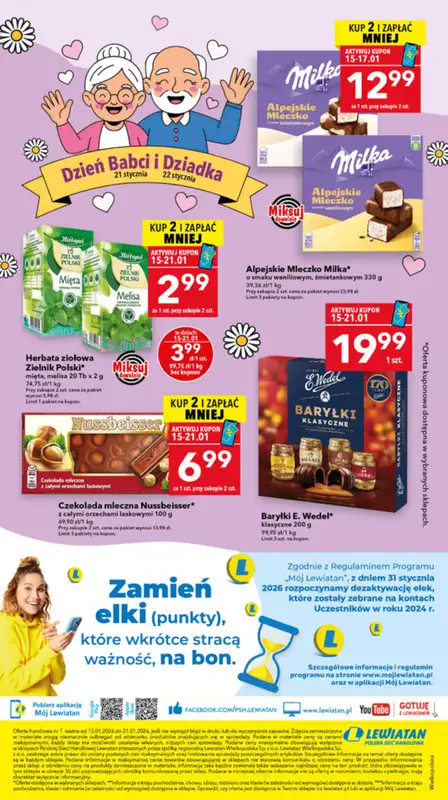 LEWIATAN - gazetka promocyjna Mamy TO w Lewiatanie – woj. wielkopolskie od czwartku 15.01 do środy 21.01 - strona 8