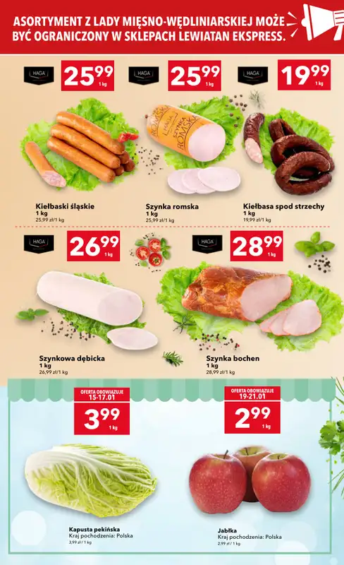 LEWIATAN - gazetka promocyjna Mamy TO w Lewiatanie – Żory od czwartku 15.01 do środy 21.01 - strona 3