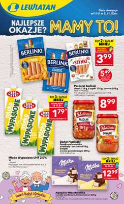 LEWIATAN - gazetka promocyjna Mamy TO w Lewiatanie – Bielsko-Biała od czwartku 15.01 do środy 21.01