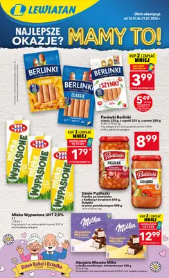 LEWIATAN - gazetka promocyjna Mamy TO w Lewiatanie – Bielsko-Biała od czwartku 15.01 do środy 21.01
