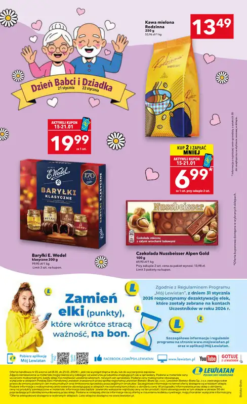 LEWIATAN - gazetka promocyjna Mamy TO w Lewiatanie – Bielsko-Biała od czwartku 15.01 do środy 21.01 - strona 12