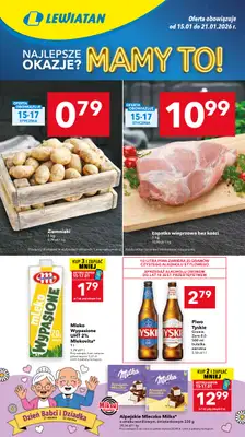 LEWIATAN - gazetka promocyjna Mamy TO w Lewiatanie – Górny Śląsk i Łódź od czwartku 15.01 do środy 21.01