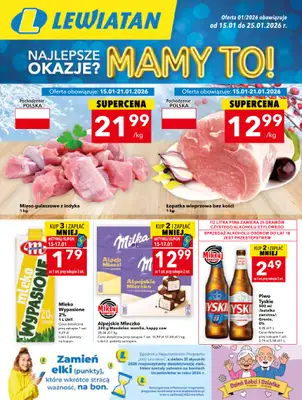 LEWIATAN - gazetka promocyjna Mamy TO w Lewiatanie – Kielce od czwartku 15.01 do środy 21.01