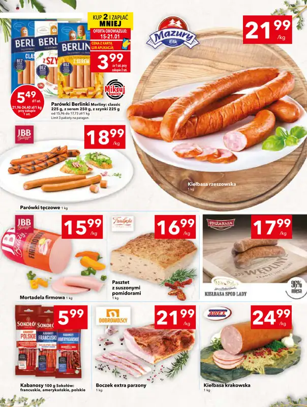 LEWIATAN - gazetka promocyjna Mamy TO w Lewiatanie – Kielce od czwartku 15.01 do środy 21.01 - strona 3