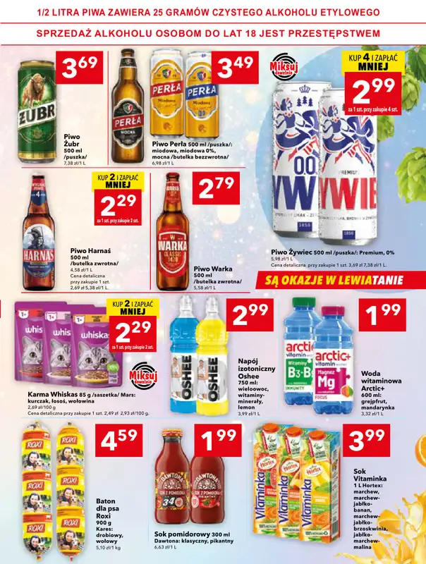 LEWIATAN - gazetka promocyjna Mamy TO w Lewiatanie – Kielce od czwartku 15.01 do środy 21.01 - strona 13