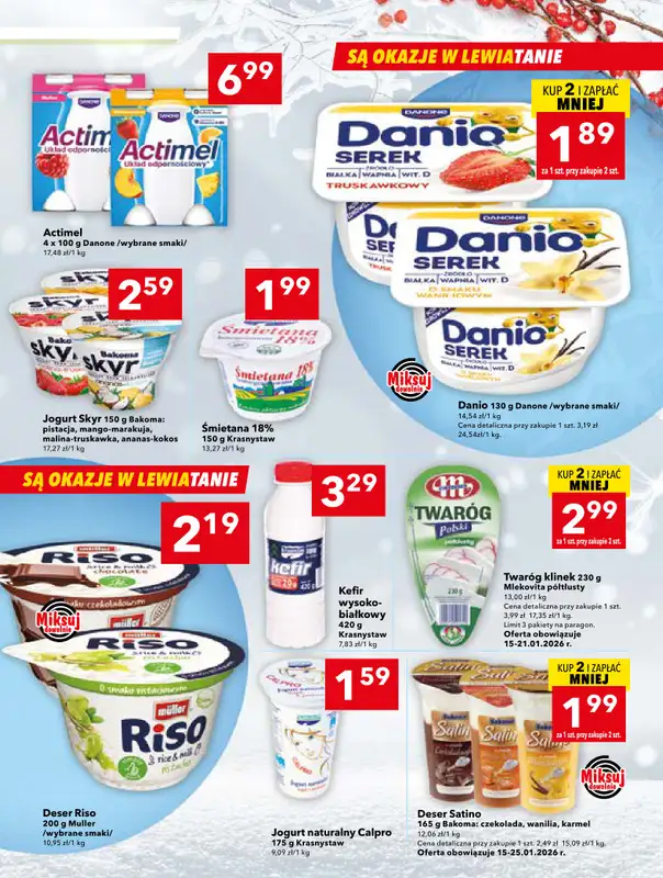 LEWIATAN - gazetka promocyjna Mamy TO w Lewiatanie – Kielce od czwartku 15.01 do środy 21.01 - strona 7
