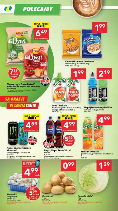 LEWIATAN - gazetka promocyjna Mamy TO w Lewiatanie – Kujawy od czwartku 15.01 do środy 21.01 - strona 6