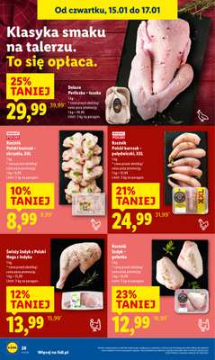 Lidl - gazetka promocyjna Oferta od czwartku od czwartku 15.01 do soboty 17.01 - strona 28