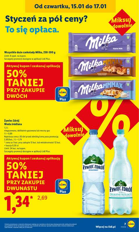 Lidl - gazetka promocyjna Oferta od czwartku od czwartku 15.01 do soboty 17.01 - strona 7