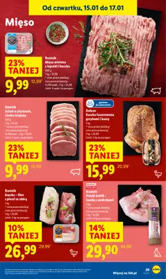 Lidl - gazetka promocyjna Oferta od czwartku od czwartku 15.01 do soboty 17.01 - strona 29