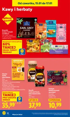Lidl - gazetka promocyjna Oferta od czwartku od czwartku 15.01 do soboty 17.01 - strona 48