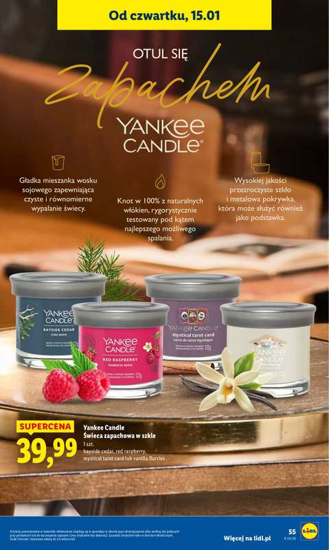 Lidl - gazetka promocyjna Oferta od czwartku od czwartku 15.01 do soboty 17.01 - strona 55