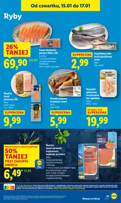 Lidl - gazetka promocyjna Oferta od czwartku od czwartku 15.01 do soboty 17.01 - strona 33