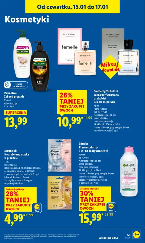 Lidl - gazetka promocyjna Oferta od czwartku od czwartku 15.01 do soboty 17.01 - strona 53