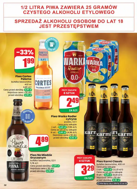 Dino - gazetka promocyjna Gazetka od środy 14.01 do wtorku 20.01 - strona 58