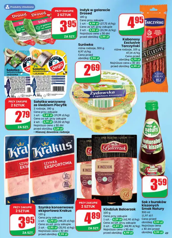 Dino - gazetka promocyjna Gazetka od środy 14.01 do wtorku 20.01 - strona 49