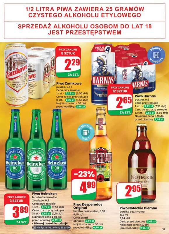 Dino - gazetka promocyjna Gazetka od środy 14.01 do wtorku 20.01 - strona 57